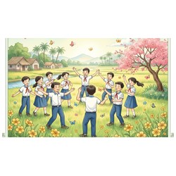 Phân tích tác phẩm Đồng dao mùa xuân lớp 7