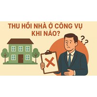 Thu hồi nhà ở công vụ khi nào?