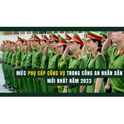 Trường hợp nào không được hưởng chế độ phụ cấp công vụ trong Công an nhân dân