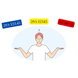 Biển xe công vụ là gì? Màu sắc, kích thước biển xe công vụ như thế nào?