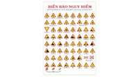Biển báo nguy hiểm đường bộ giao nhau với đường sắt mới nhất