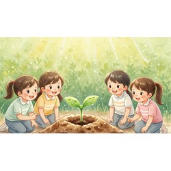 Đoạn văn thể hiện tình cảm, cảm xúc của em về bài thơ Tiếng hạt nảy mầm