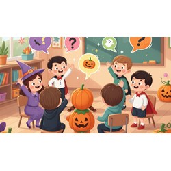 Những câu hỏi/ câu đố về Halloween cho trẻ em bằng tiếng Việt, tiếng Anh