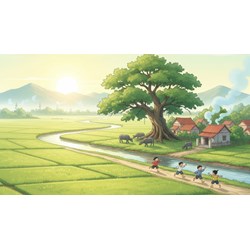 Viết một đoạn văn tả cảnh đẹp quê hương em lớp 5