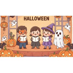 Bài thơ về Halloween cho trẻ em hay, dễ thuộc