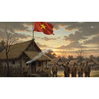 Cảm nhận về hình ảnh lá cờ tung bay cuối truyện ngắn Vợ nhặt?