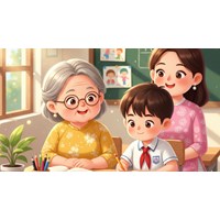 Viết bài văn tả người lớn tuổi mà em yêu quý lớp 5