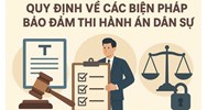Quy định về các biện pháp bảo đảm thi hành án dân sự