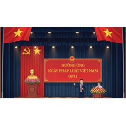 Kịch bản chương trình ngày Pháp luật Việt Nam 9/11