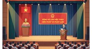 Mẫu phát biểu khai mạc ngày Pháp luật Việt Nam 09/11