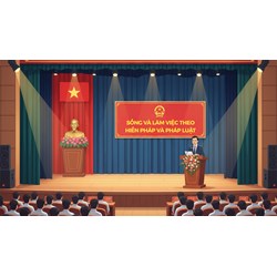 Mẫu phát biểu khai mạc ngày Pháp luật Việt Nam 09/11