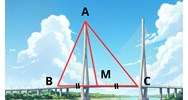 Tính chất đường trung tuyến trong tam giác vuông Toán lớp 7