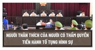 Người thân thích trong Bộ luật tố tụng hình sự