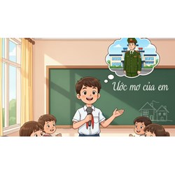 Viết đoạn văn nói về ước mơ làm công an lớp 3