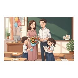 Những đoạn thơ ngắn tặng thầy cô giáo ngày 20/11 hay, ý nghĩa