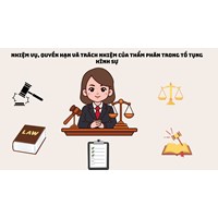 Nhiệm vụ, quyền hạn và trách nhiệm của Thẩm phán trong tố tụng hình sự