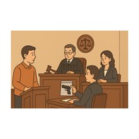 Xem xét vật chứng trong phiên Tòa hình sự được quy định như thế nào?