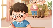 Viết một bức thư hỏi thăm sức khỏe ông bà lớp 4 cảm động