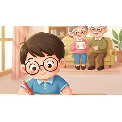 Viết một bức thư hỏi thăm sức khỏe ông bà lớp 4 cảm động