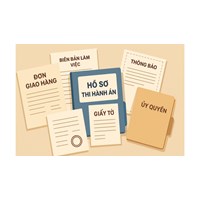 Hồ sơ thi hành án đối với pháp nhân thương mại gồm giấy tờ gì?