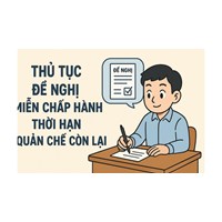 Thủ tục đề nghị miễn chấp hành thời hạn quản chế còn lại quy định như thế nào?