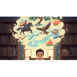Nghị luận về việc vay mượn, cải biến, sáng tạo trong một tác phẩm văn học