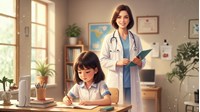 Viết đoạn văn ngắn về ước mơ làm bác sĩ của em