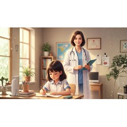 Viết đoạn văn ngắn về ước mơ làm bác sĩ của em