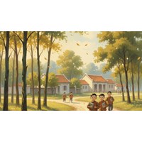 Viết bài văn kể chuyện sáng tạo câu chuyện Một sáng thu xưa