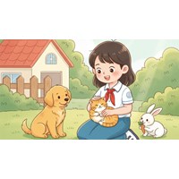 Viết 3 - 5 câu kể về con vật mà em yêu thích lớp 2