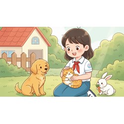 Viết 3 - 5 câu kể về con vật mà em yêu thích lớp 2