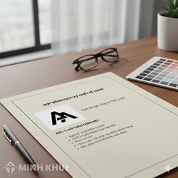 Mẫu hợp đồng dịch vụ thiết kế logo công ty hoặc bao bì sản phẩm