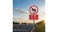 Cấm dùng điện thoại khi lái xe và mức phạt năm 2026