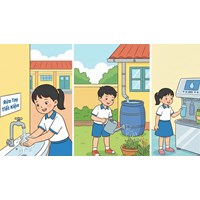 Viết một đoạn văn nêu suy nghĩ của em về việc tiết kiệm nước sạch
