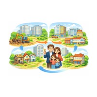 Các hình thức bố trí nhà ở để phục vụ tái định cư theo Luật nhà ở 2023