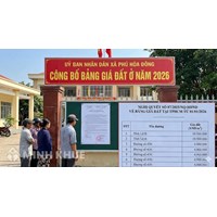 Bảng giá đất ở xã Phú Hòa Đông TPHCM mới nhất năm 2026