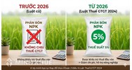 04 mức thuế suất thuế giá trị gia tăng áp dụng năm 2026 thế nào?