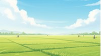 Viết bài văn tả cánh đồng lúa vào mùa xuân lớp 5