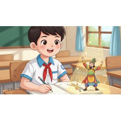 Viết bài văn tả một người là nhân vật chính trong bộ phim hoặc vở kịch mà em đã xem