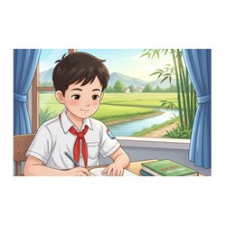 Mẫu mở bài và kết bài cho bài văn tả phong cảnh lớp 5