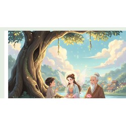 Viết đoạn văn kể lại cuộc trò chuyện của em với bà tiên, ông bụt