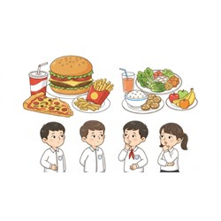 Viết bài văn trình bày ý kiến của em về tác hại của đồ ăn nhanh