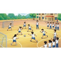 Viết một bản tin ngắn về một hoạt động thể thao ở trường em