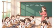 Viết 4 - 5 câu thể hiện tình cảm cảm xúc của em khi sắp kết thúc năm học