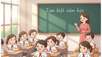 Viết 4 - 5 câu thể hiện tình cảm cảm xúc của em khi sắp kết thúc năm học