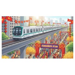 Cách nhận vé Metro số 1 miễn phí dịp Tết 2026 và danh sách ga