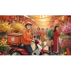 Shipper Shopee nghỉ Tết 2026 khi nào và bao giờ hoạt động trở lại?