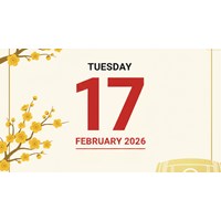 17 tháng 2 năm 2026 là ngày gì, thứ mấy và bao nhiêu âm lịch?