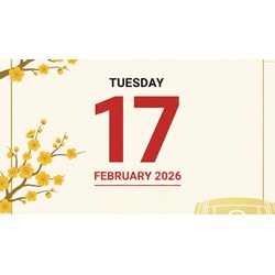 17 tháng 2 năm 2026 là ngày gì, thứ mấy và bao nhiêu âm lịch?