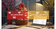 Phân biệt cách xuất hóa đơn quà tặng Tết lấy từ quỹ Công đoàn và quỹ Phúc lợi của công ty